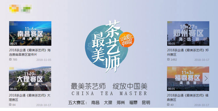 湖南卫视最美茶艺师全国比赛